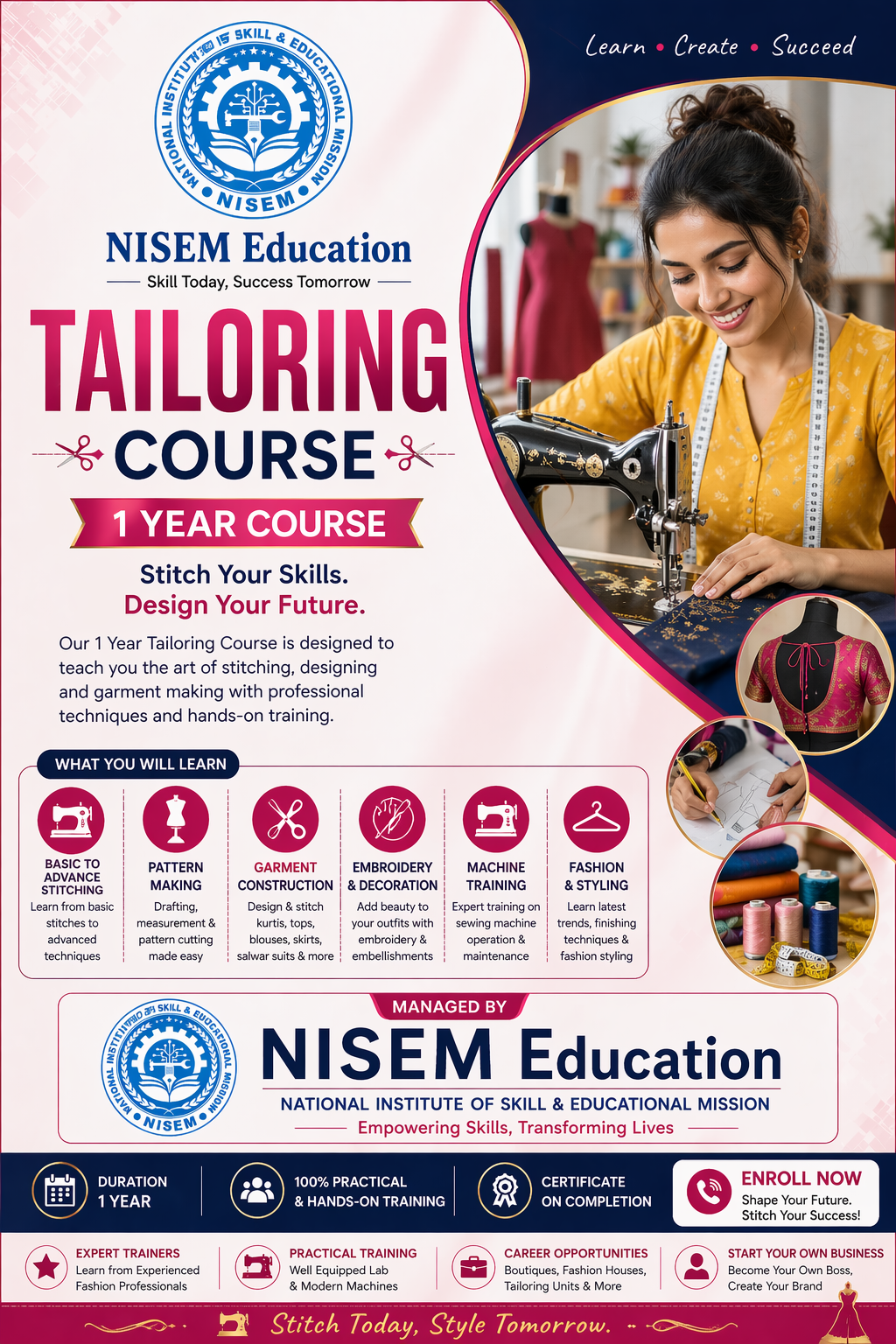 Tailoring Course